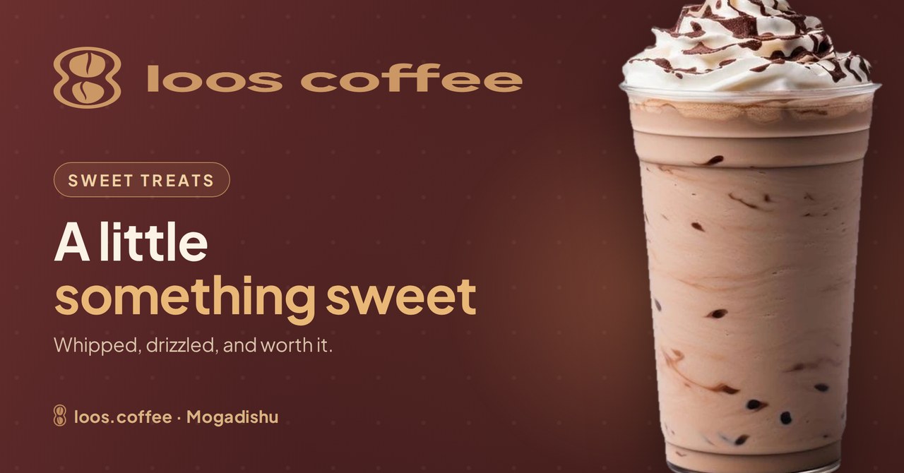 Sweet treat banner